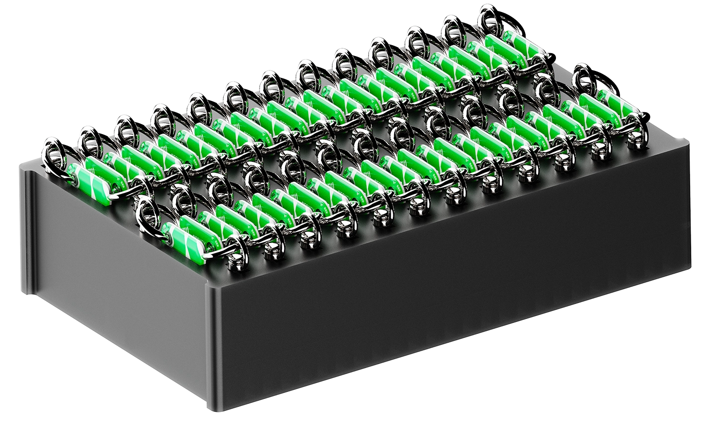 NFCKEY premium pack of 50 NFC keychains with stainless steel accesories 