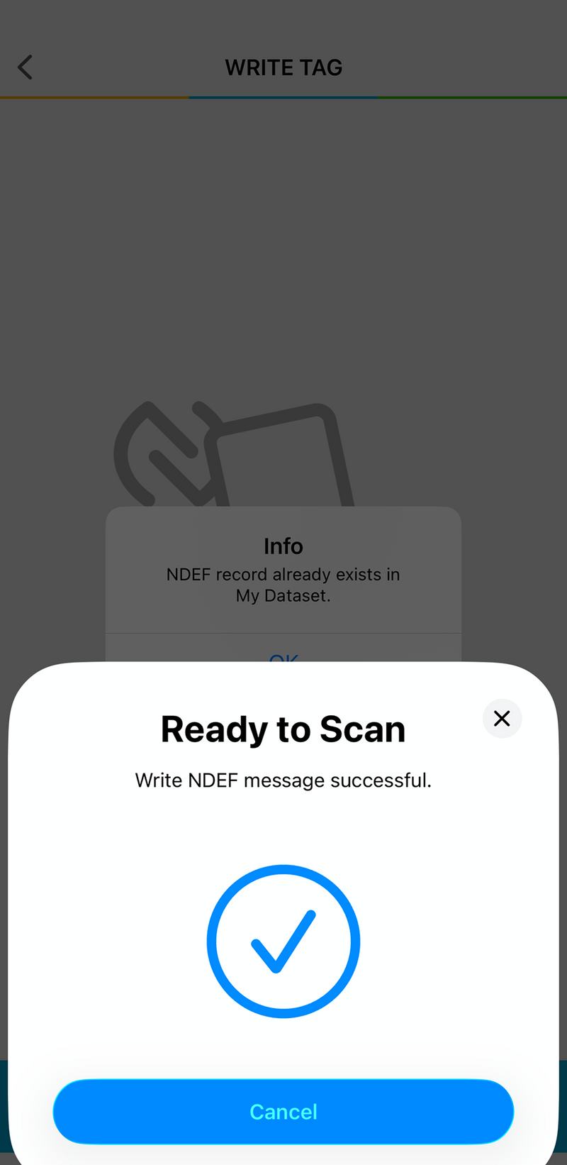 Write Data To Your NFCKEY
