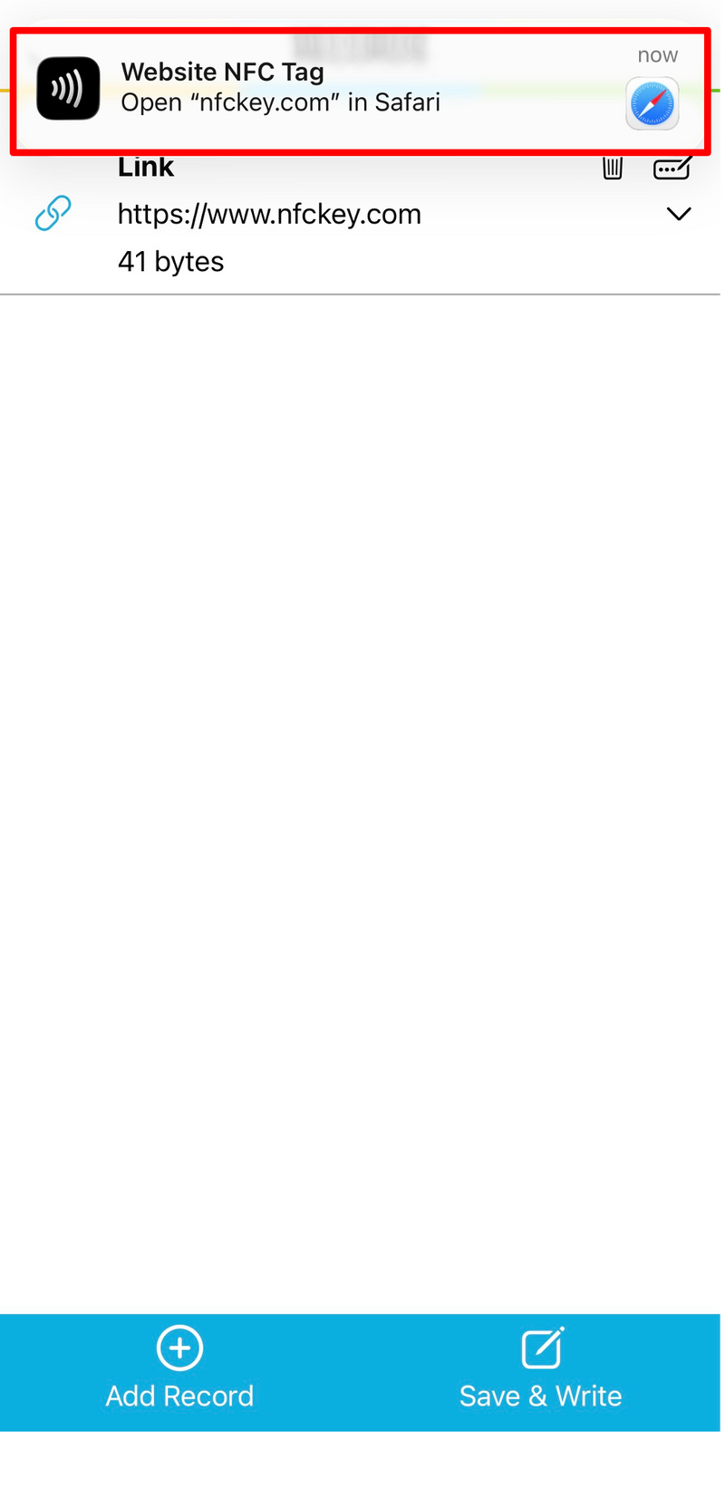 Test Your NFCKEY